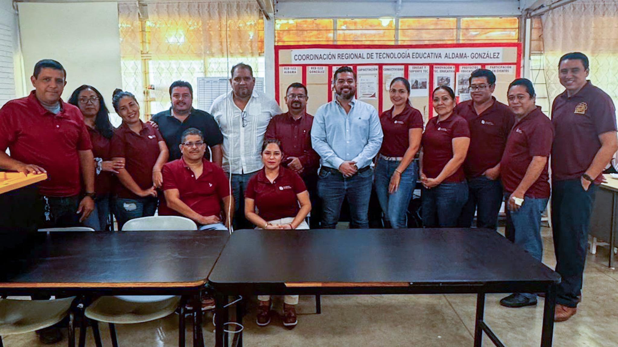 El Centro Estatal de Tecnología Educativa realizó visitas de acompañamiento a las coordinaciones